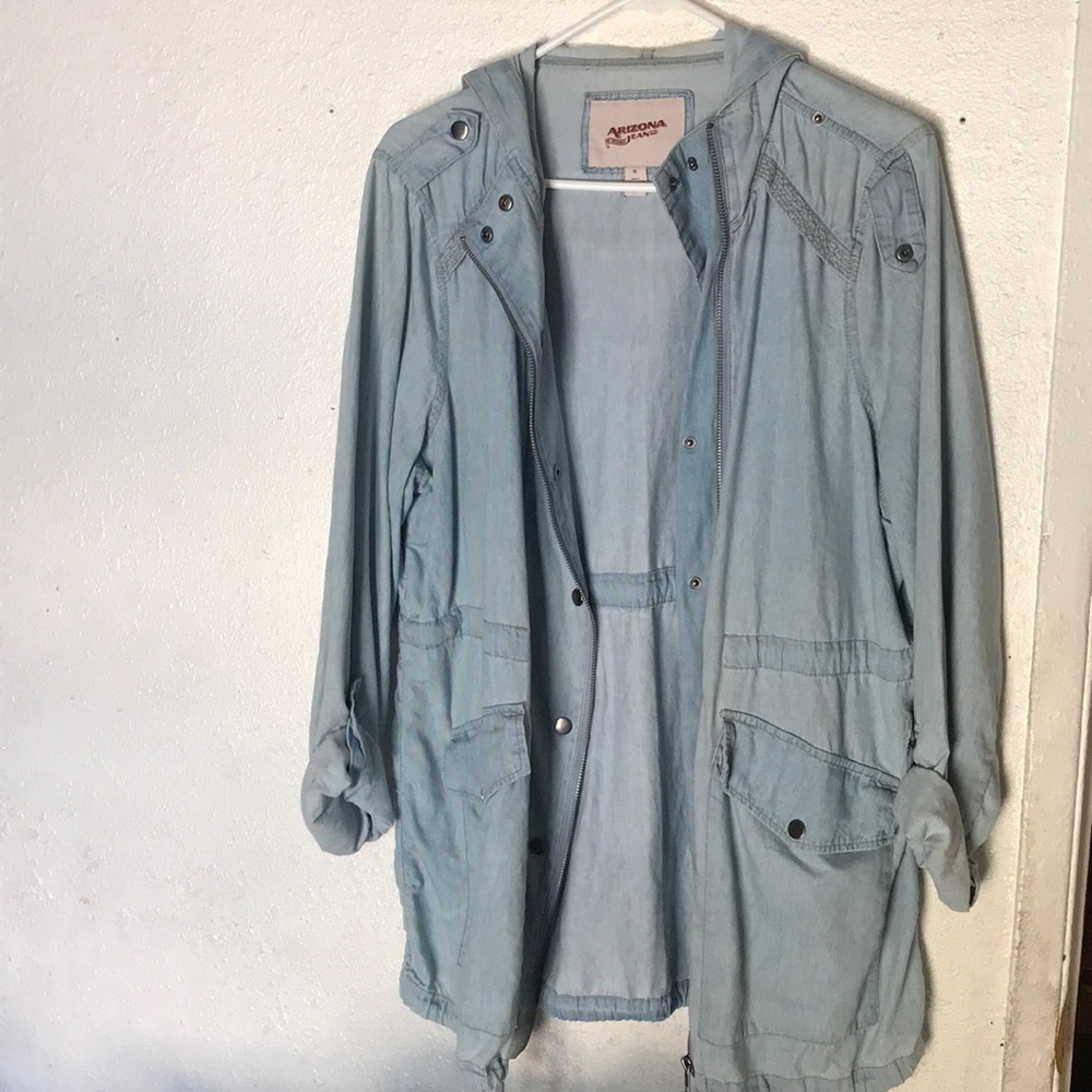 Denim Army Coat